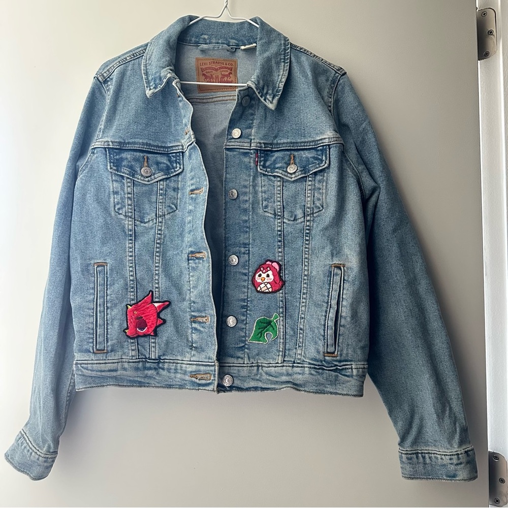 Levi's Denim Jacket with Patches